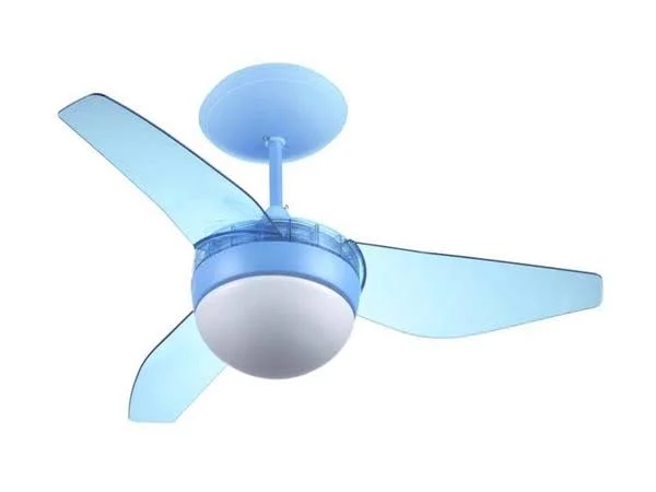 Imagem do ventilador de teto com controle Nano Inspire Azul