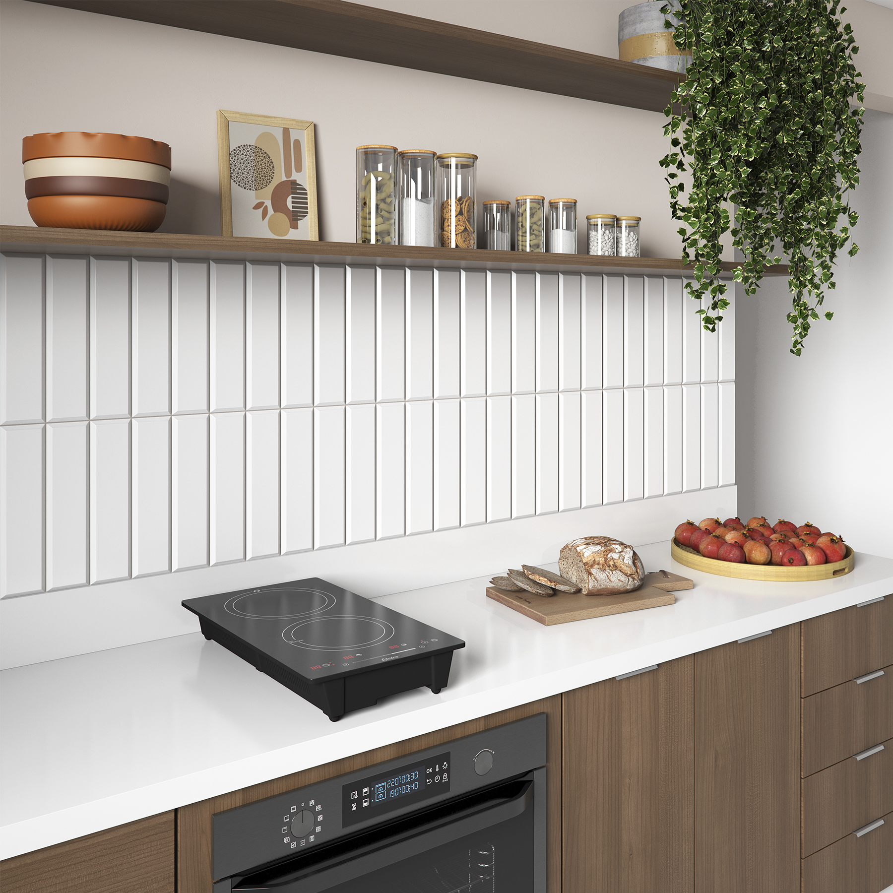 Cozinhas planejadas com cooktop: 14 ideias para se inspirar!