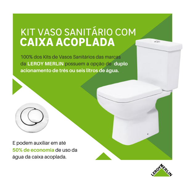 caixa acoplada
