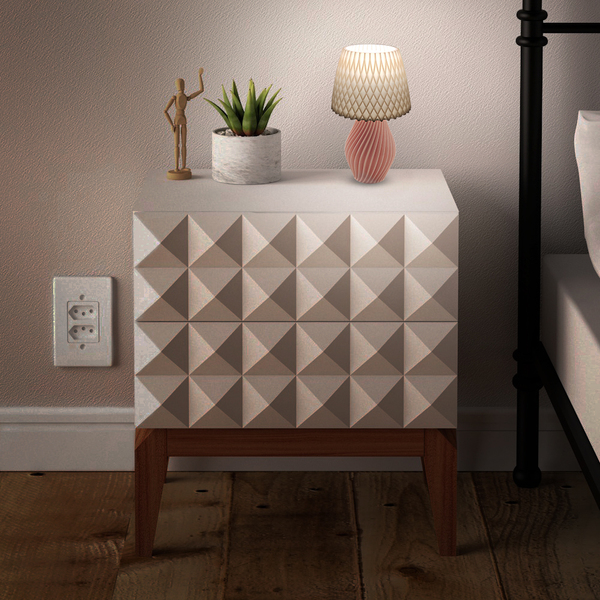 luminárias criativas: abajur criativa de mesa de quarto