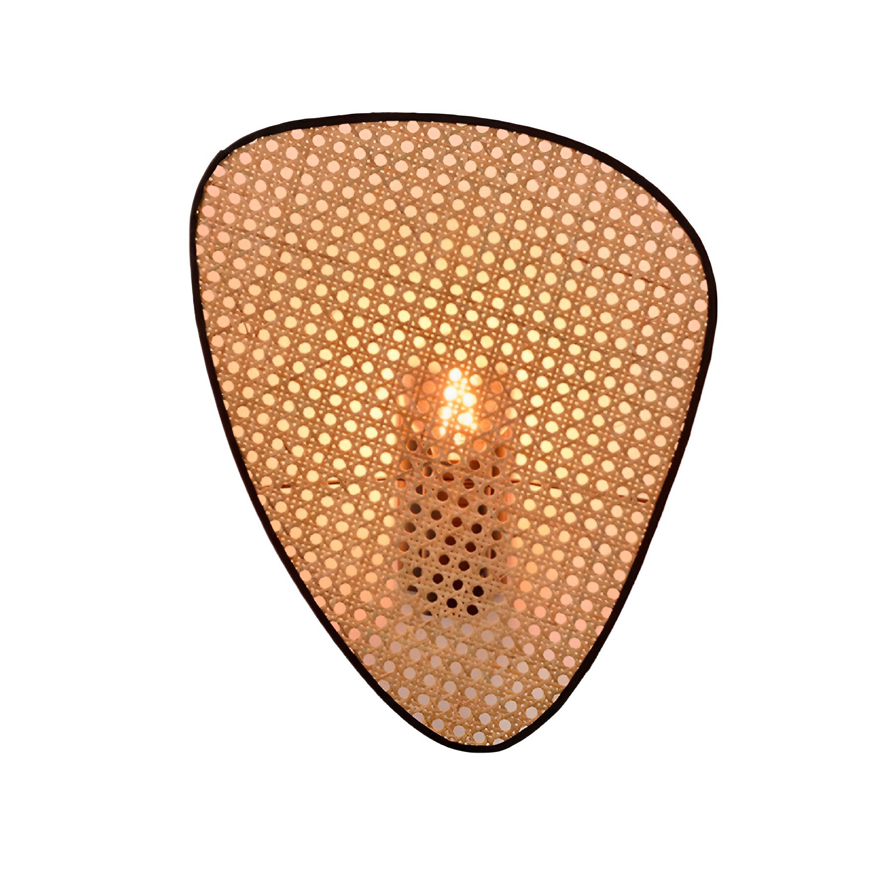 iluminação decorativa: Arandela de Parede Bege Formato de Pétala