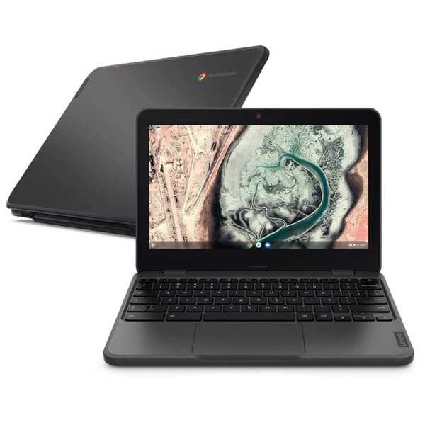 Notebook pequeno e leve: Chromebook Lenovo 100e