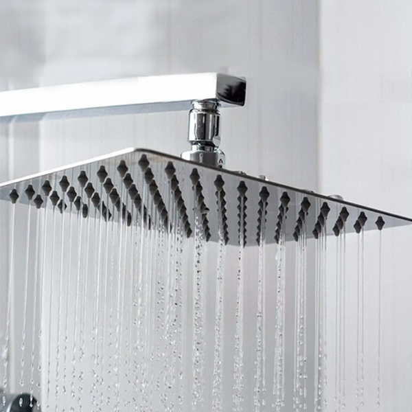 Chuveiros quadrados: Chuveiro Quadrado Inox Ducha