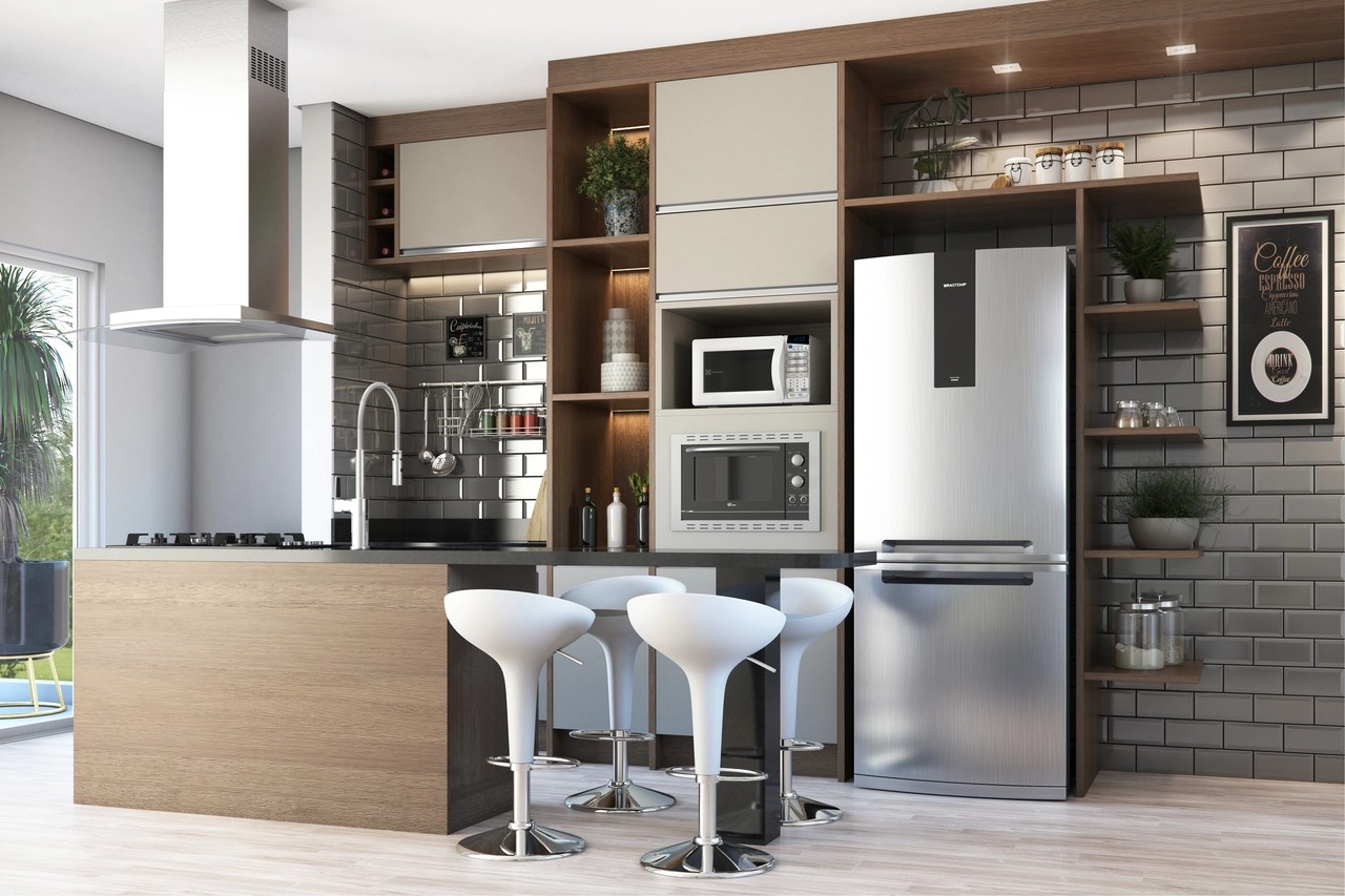 Como montar uma cozinha moderna e tecnológica - Blog Leroy Merlin