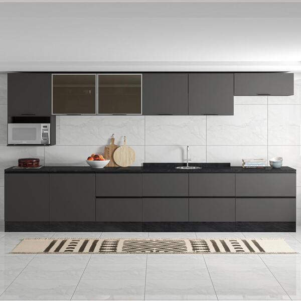 Cozinha clean: Cozinha Modulada 9 Peças Etna