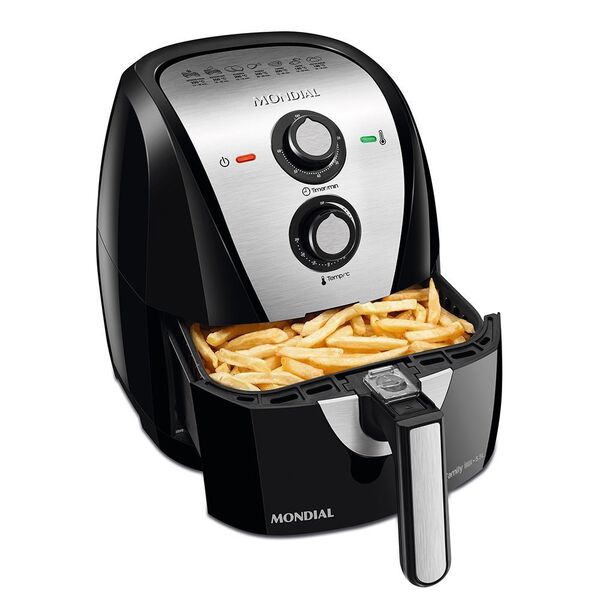 Qual Air Fryer Comprar: Air Fryer Mondial Grand Family com batata frita
