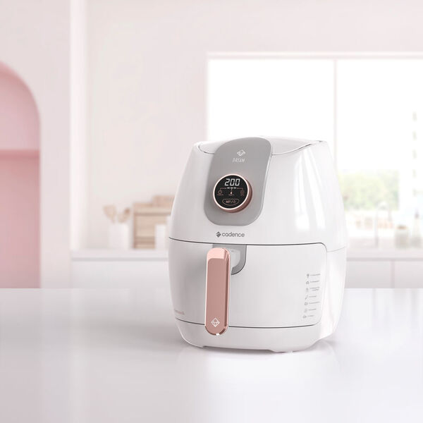 Qual Air Fryer Comprar: Air Fryer Cadence Rosé Gold