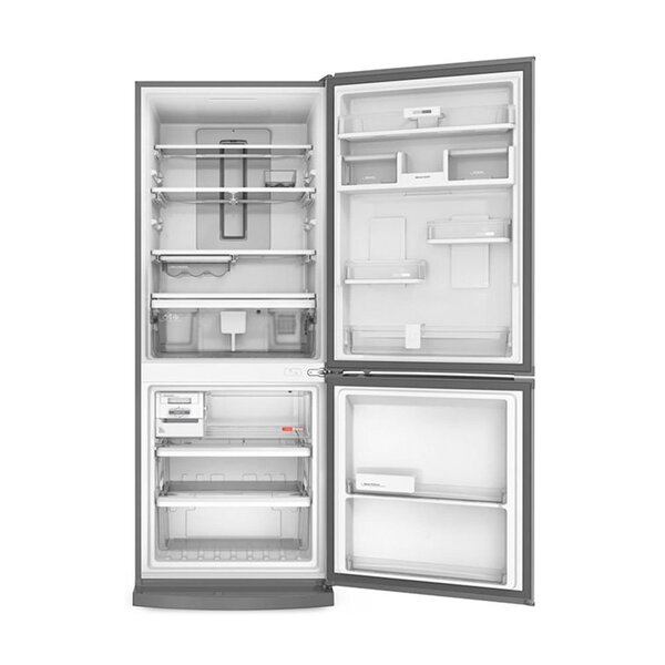 Geladeira 2 portas Brastemp: Geladeira 2 portas inox Brastemp