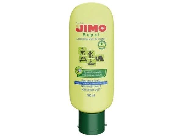 Imagem de um repelente de 100ml da marca Jimo.