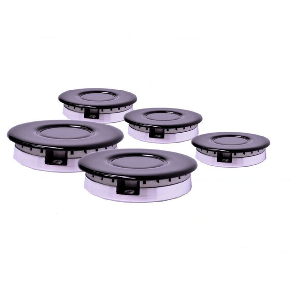 como limpar boca de fogão: kit de espalhadores e queimadores para cooktop