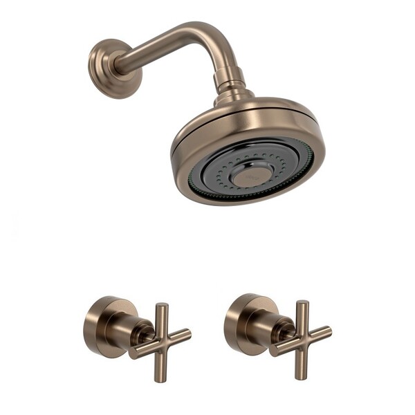 Como instalar chuveiro Deca Acqua Plus: Ducha Acqua Plus Acabamentos Duna Corten Matte