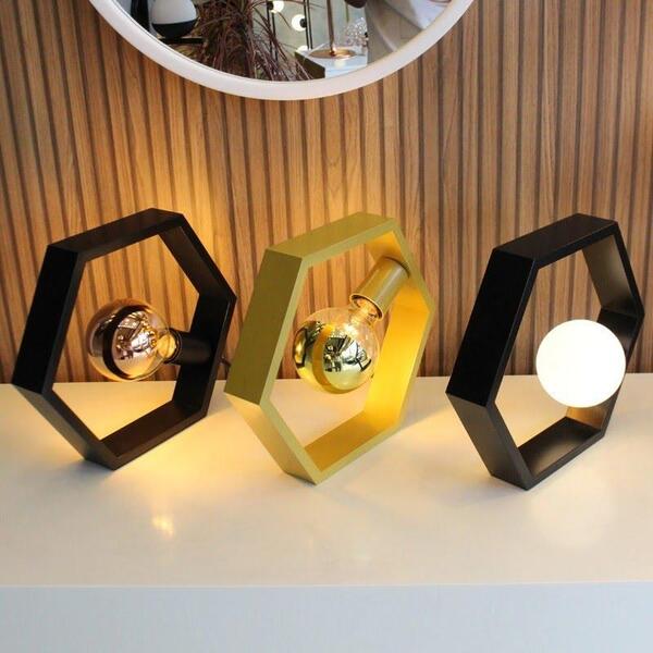 Lustre e Luminária: Luminária de Mesa 1 Lâmpada