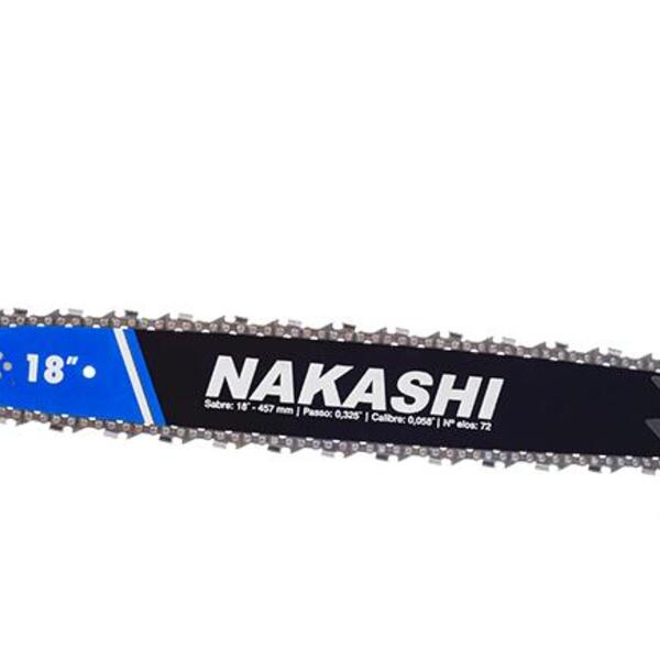 Como afiar corrente de motosserra: Motosserra 49,3 cc 18 pol com carburador Nakashi