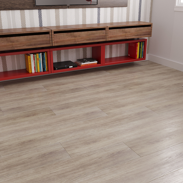 Piso Laminado Click Marrom Artens