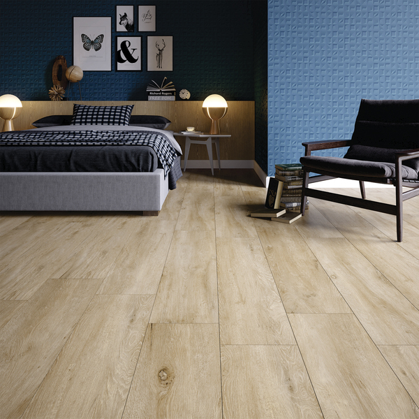 Ambientes com porcelanato: quarto com Porcelanato interno acetinado Liverpool Biancogres