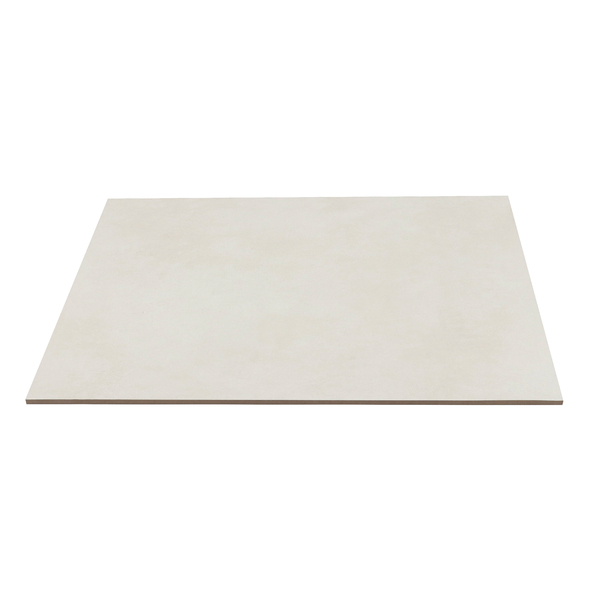 Porcelanato na parede banheiro: Porcelanato Acetinado com Borda Reta Off White Portobello