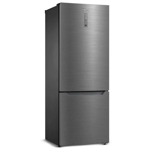 Geladeira Midea é boa: Refrigerador Frost Free Inverse A++ Ice Box Inox 423 L Midea