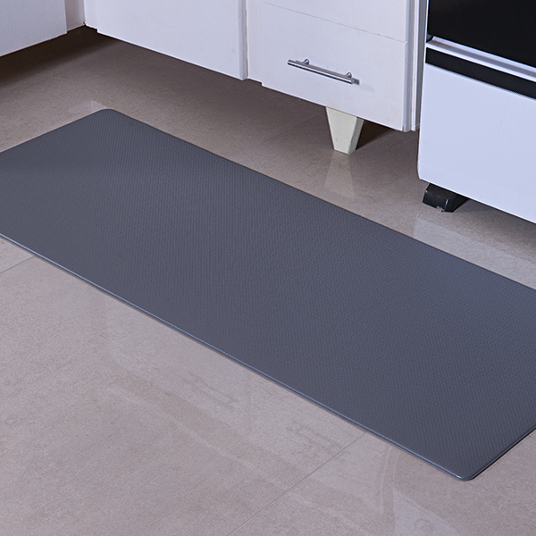Tapete de cozinha: chão de cozinha com Tapete simples 0,46m X 1,20m
