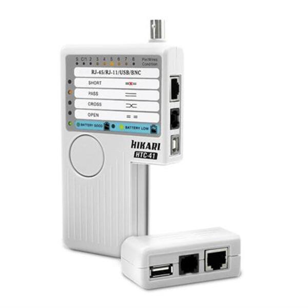 Ferramentas para eletricista: Testador De Cabo De Rede Htc-41
