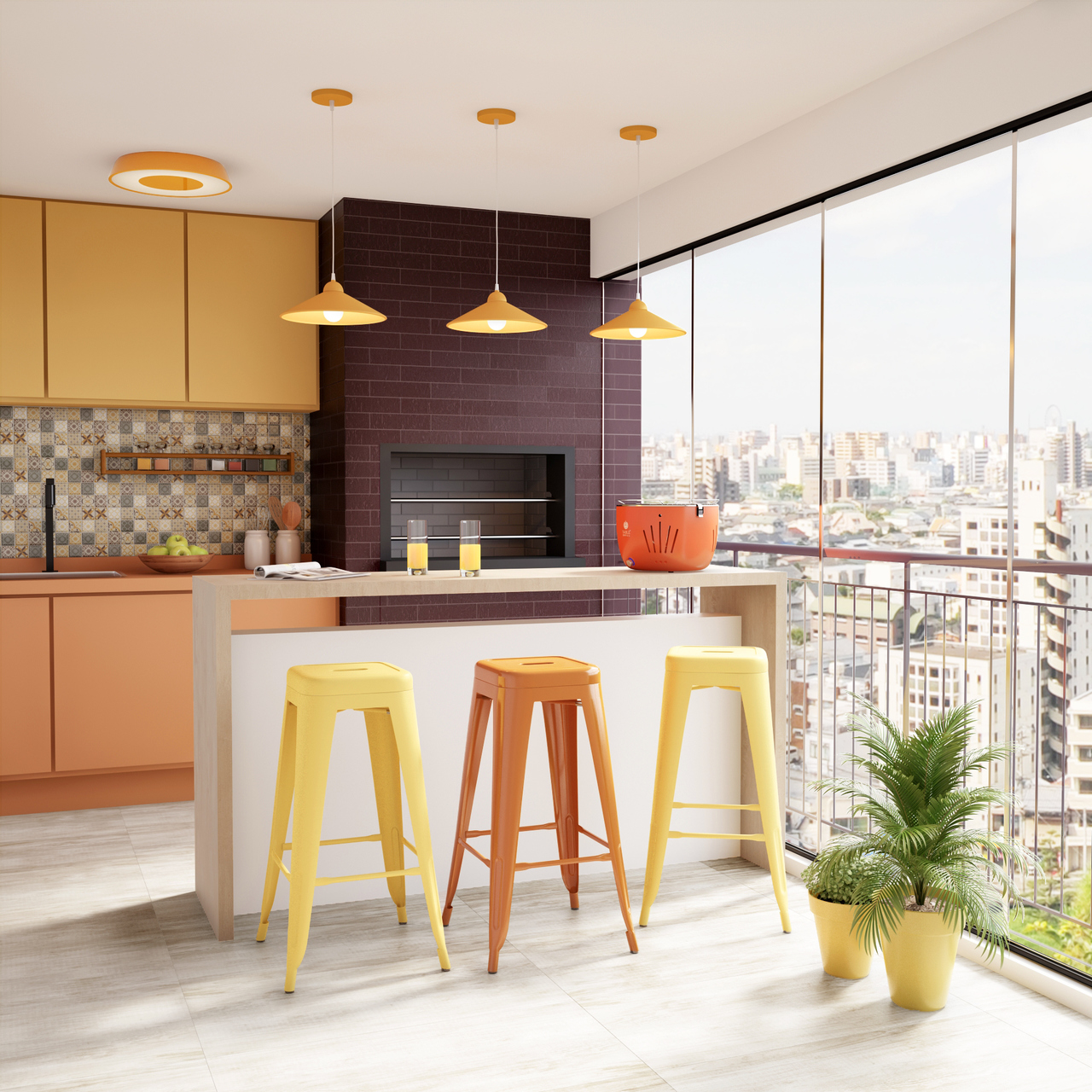 Decoração para área de churrasqueira: 36 inspirações