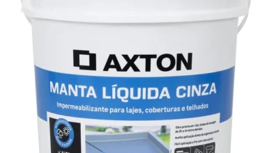 Manta líquida cinza Axton